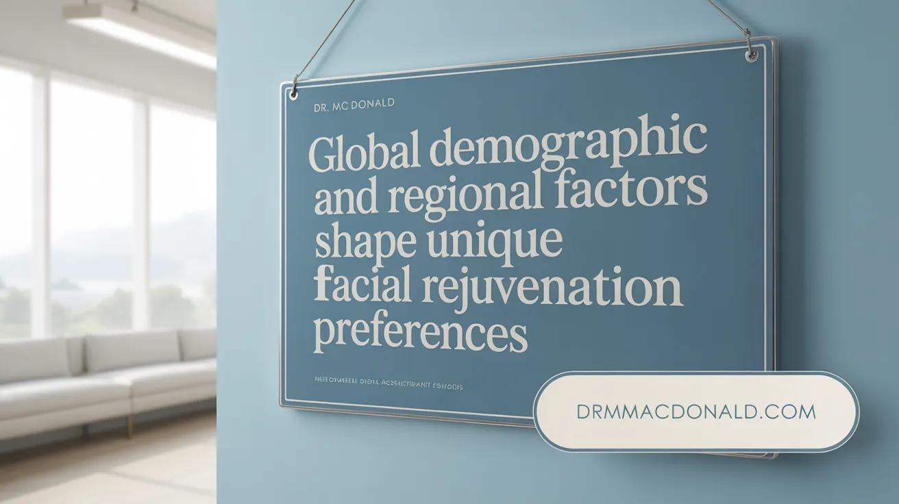 Global Demographic and Regional Factors Shape Unique Facial Rejuvenation Preferences