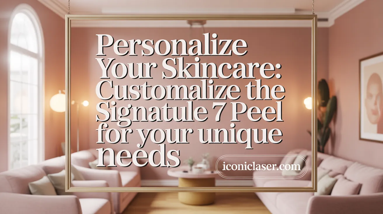 Personalize Your Skincare: Customize the Signature 7 Peel for Your Unique Needs
