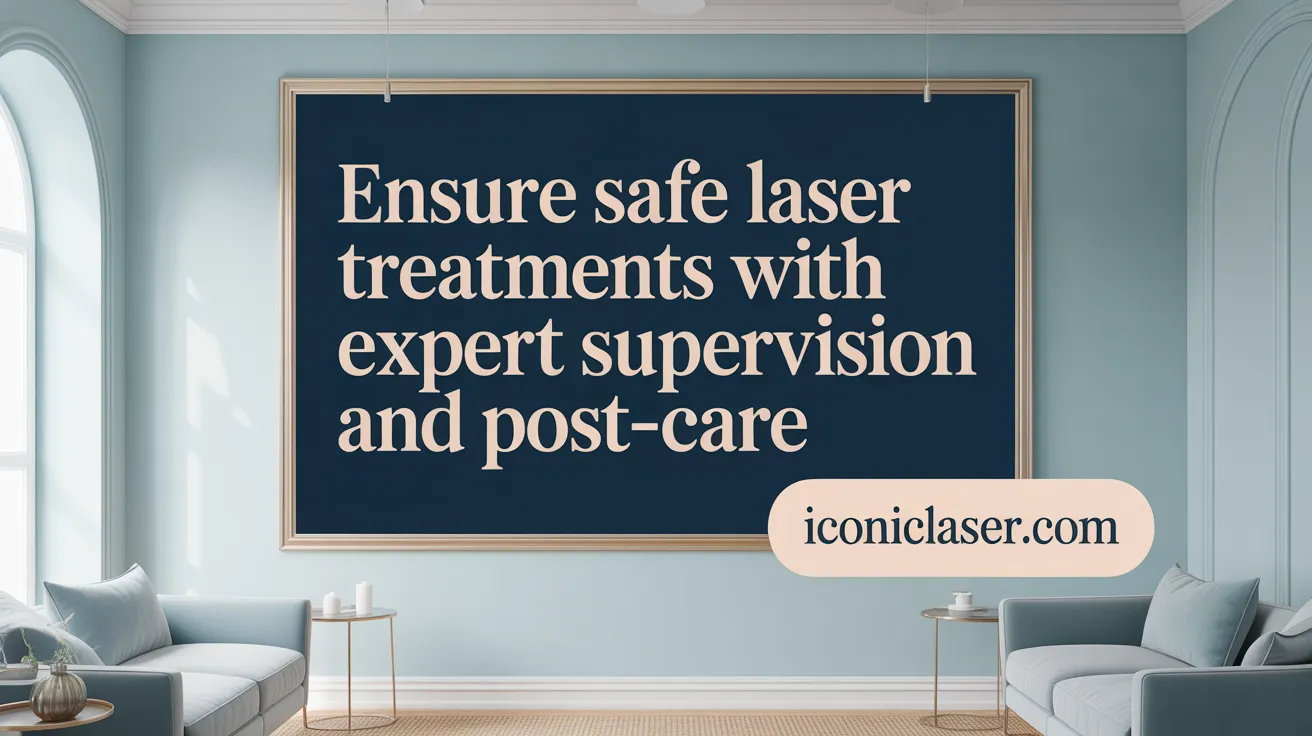 Ensure Safe Laser Treatments with Expert Supervision and Post-Care