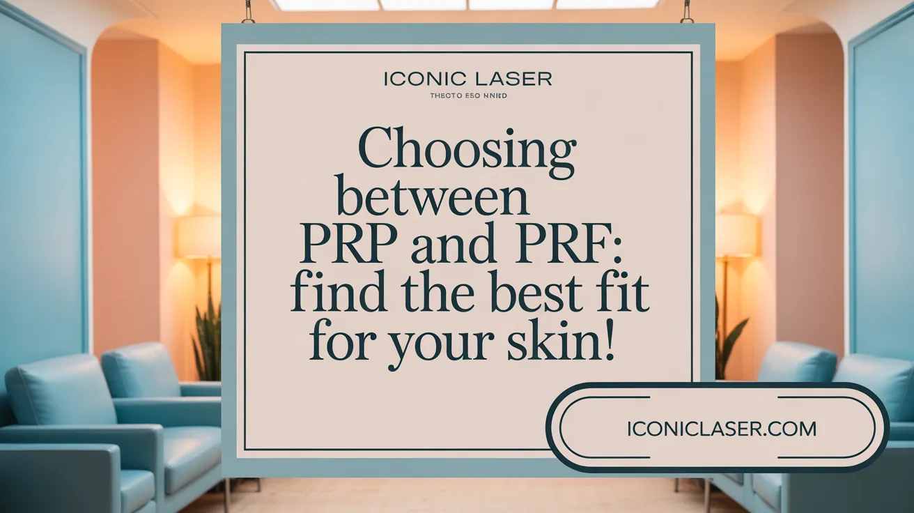 Choosing Between PRP and PRF: Find the Best Fit for Your Skin!