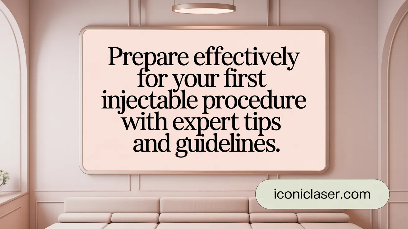 Prepare effectively for your first injectable procedure with expert tips and guidelines.