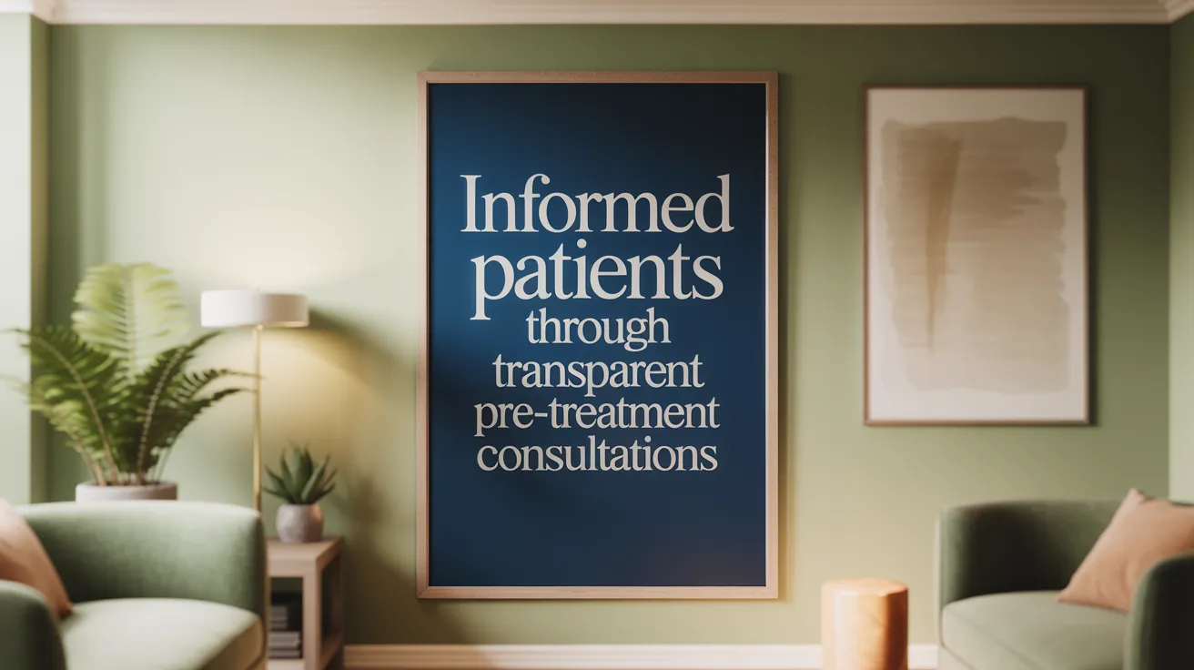 Informed Patients Through Transparent Pre-Treatment Consultations