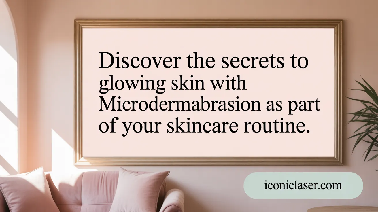 Unlock the secrets to lasting radiance with microdermabrasion as part of your skincare routine.