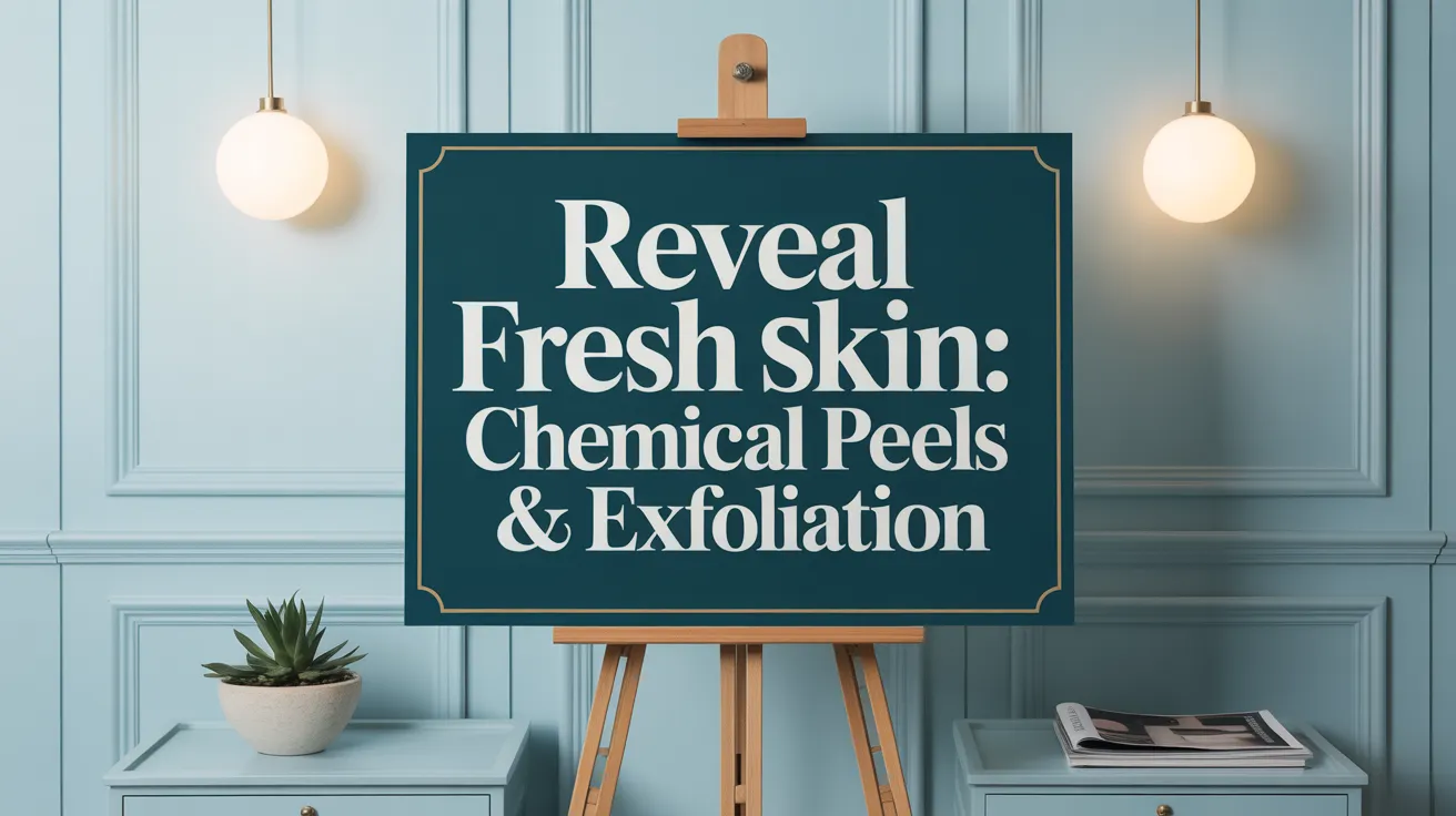 Reveal Fresh Skin: Chemical Peels & Exfoliation