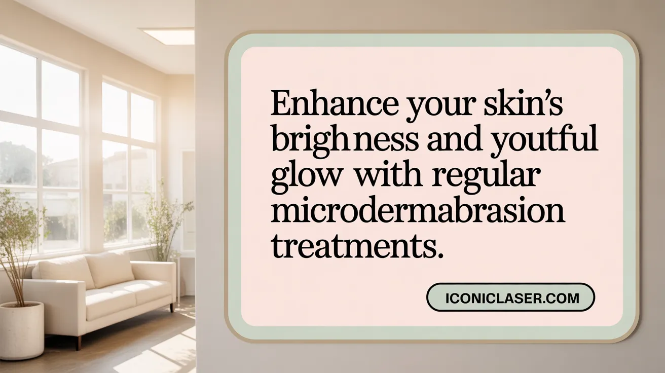 Boost your skin's vitality and youthful glow with regular microdermabrasion treatments.