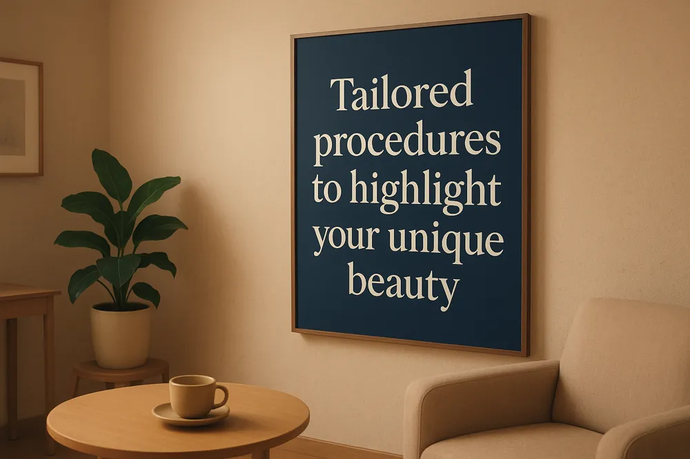Tailored procedures to highlight your unique beauty