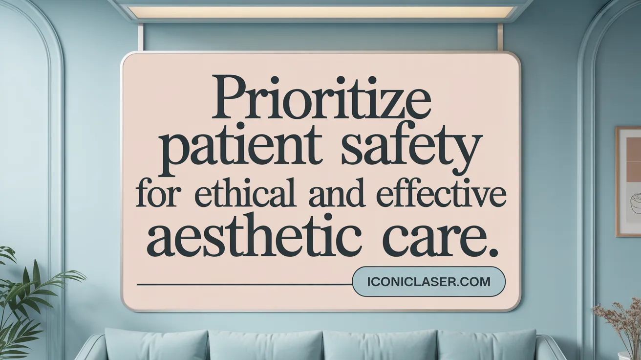 Prioritize Patient Safety for Ethical and Effective Aesthetic Care