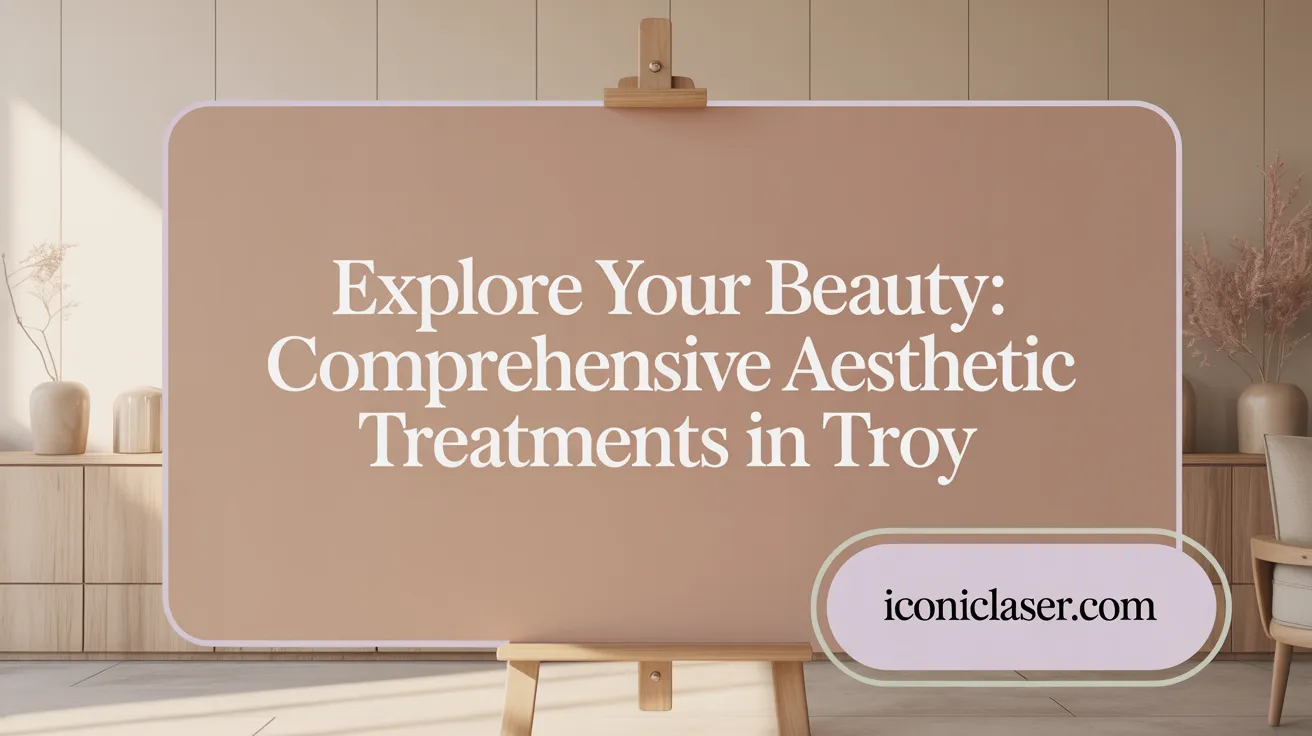 Explore Your Beauty: Comprehensive Aesthetic Treatments in Troy