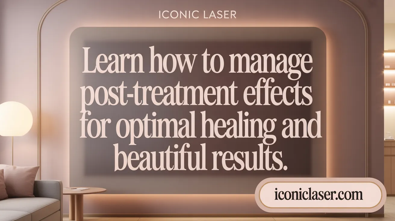 Learn how to manage post-treatment effects for optimal healing and beautiful results.