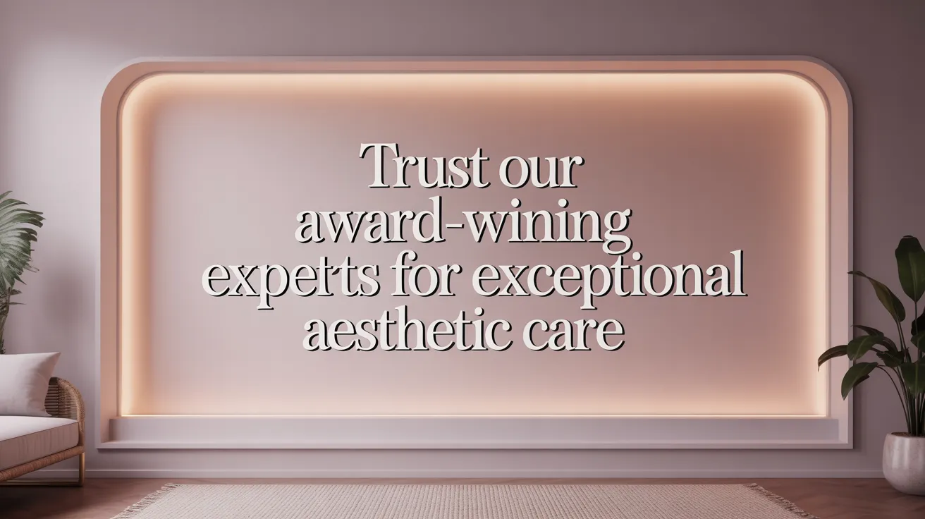 Trust Our Award-Winning Experts for Exceptional Aesthetic Care