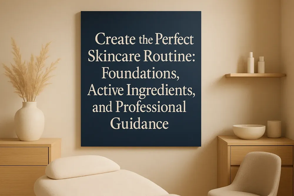 Create the Perfect Skincare Routine: Foundations, Active Ingredients, and Professional Guidance