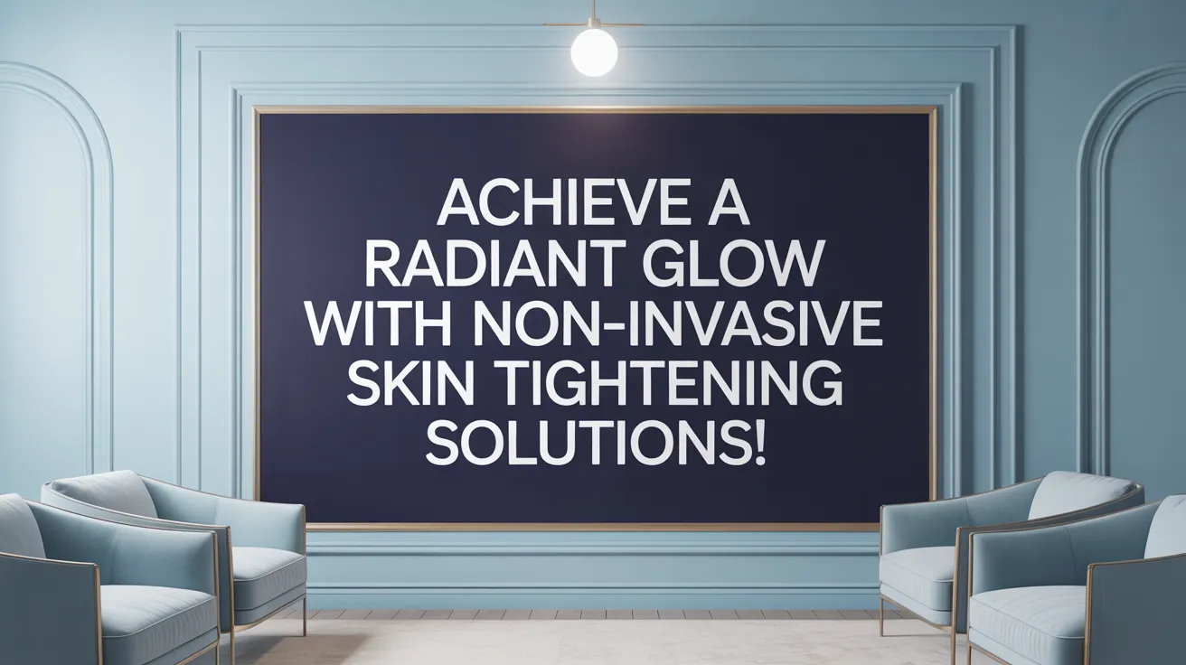 Achieve a Radiant Glow with Non-Invasive Skin Tightening Solutions!