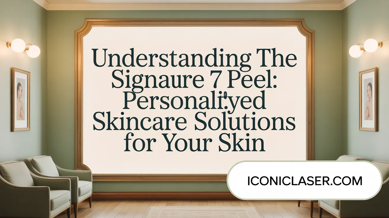 Understanding the Signature 7 Peel: Tailored Solutions for Your Skin