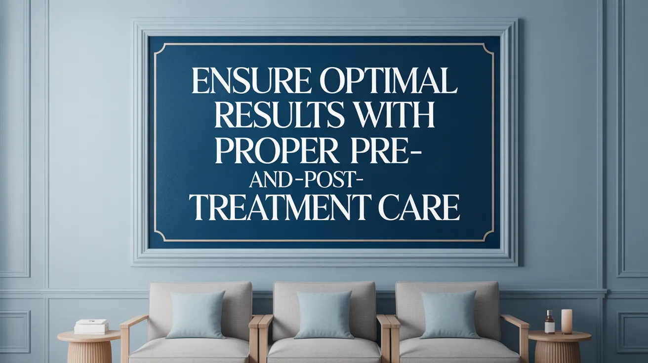 Ensure Optimal Results with Proper Pre- and Post-Treatment Care