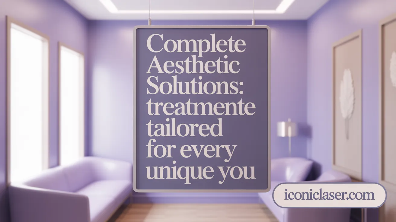 Complete Aesthetic Solutions: Treatments Tailored for Every Unique You