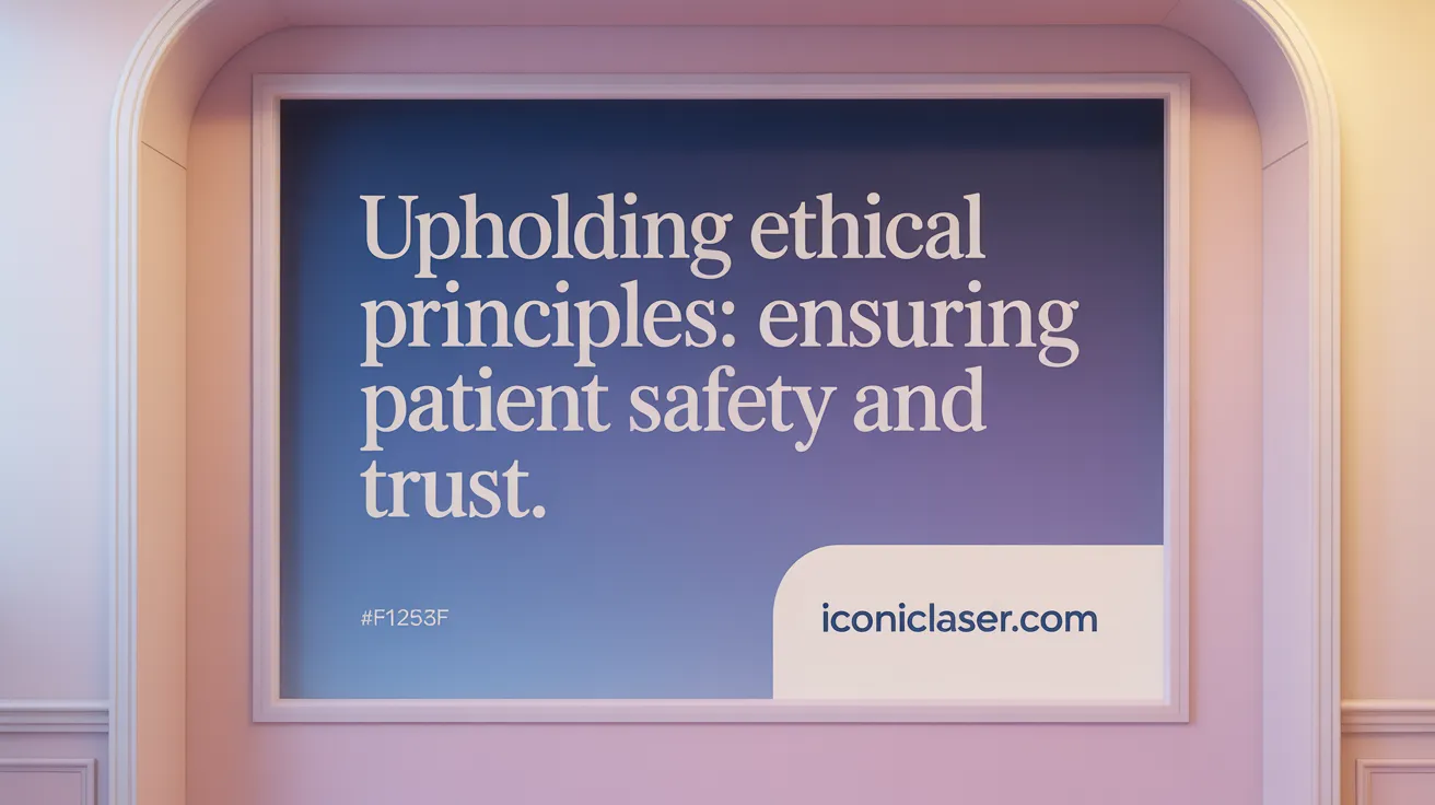 Upholding Ethical Principles: Ensuring Patient Safety and Trust