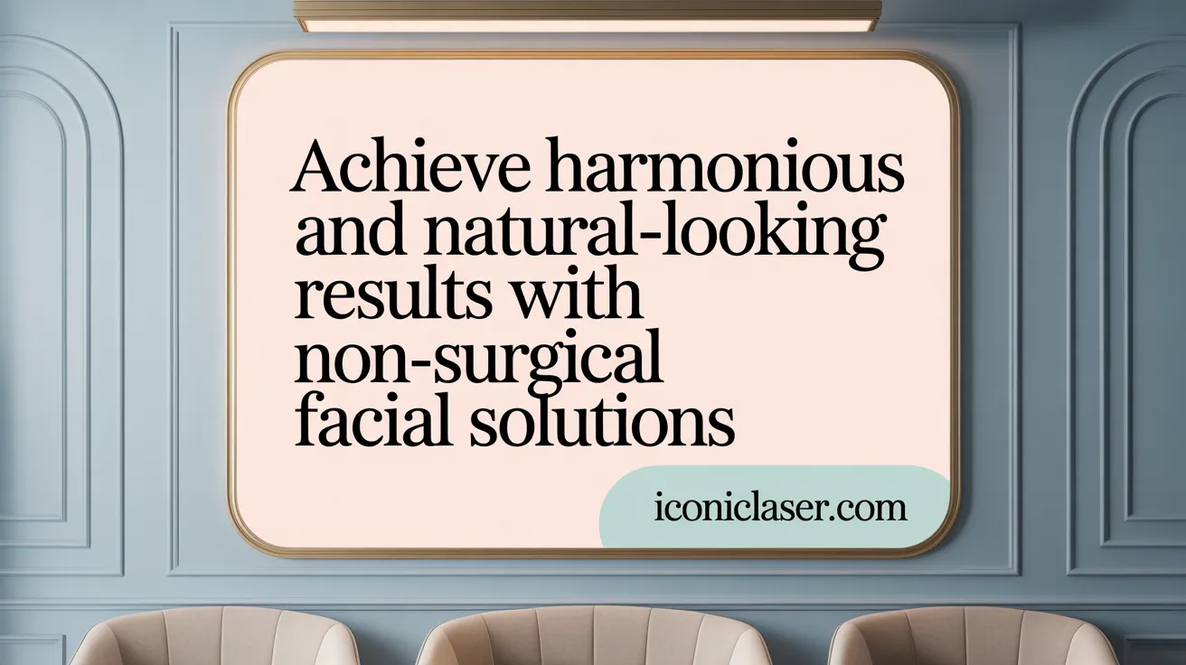 Achieve Harmonious and Natural-Looking Results with Non-Surgical Facial Solutions