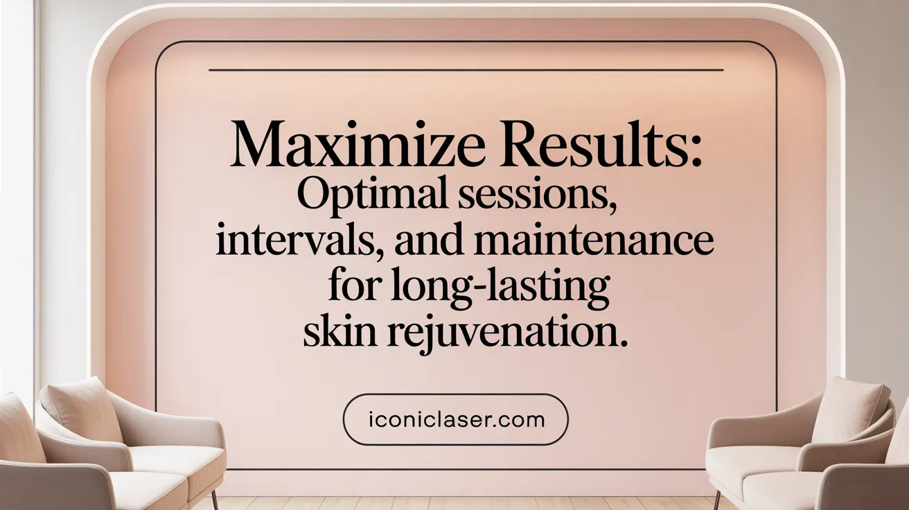 Maximize Results: Optimal Sessions, Intervals, and Maintenance for Long-Lasting Skin Rejuvenation