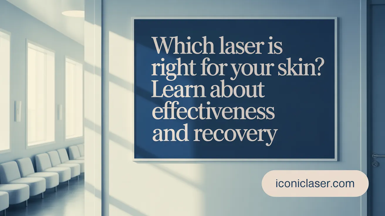 Which Laser Is Right for Your Skin? Learn About Effectiveness and Recovery