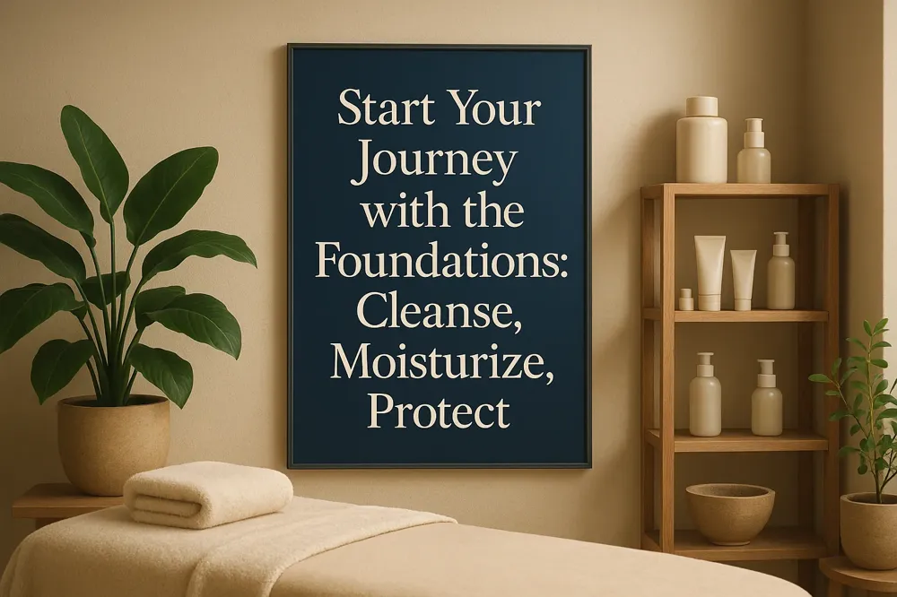 Start Your Journey with the Foundations: Cleanse, Moisturize, Protect