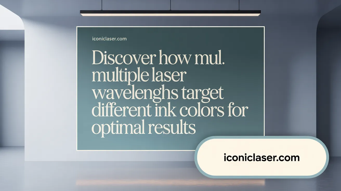 Discover How Multiple Laser Wavelengths Target Different Ink Colors for Optimal Results