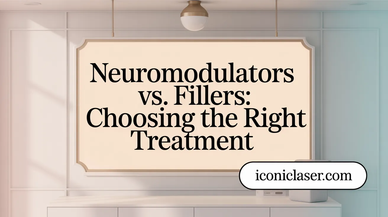 Neuromodulators vs. Fillers: Choosing the Right Treatment