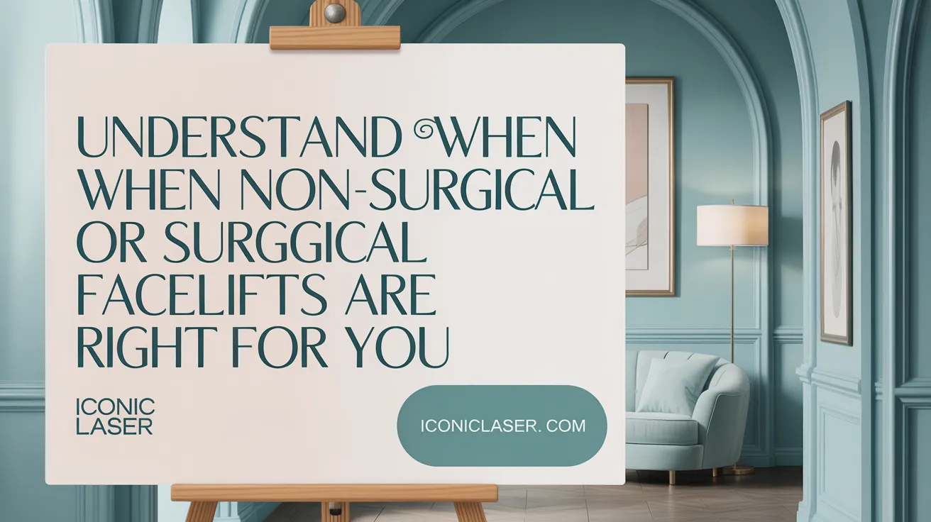 Understand When Non-Surgical or Surgical Facelifts Are Right for You