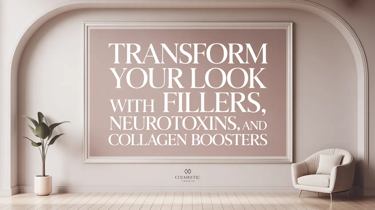 Transform Your Look with Fillers, Neurotoxins, and Collagen Boosters