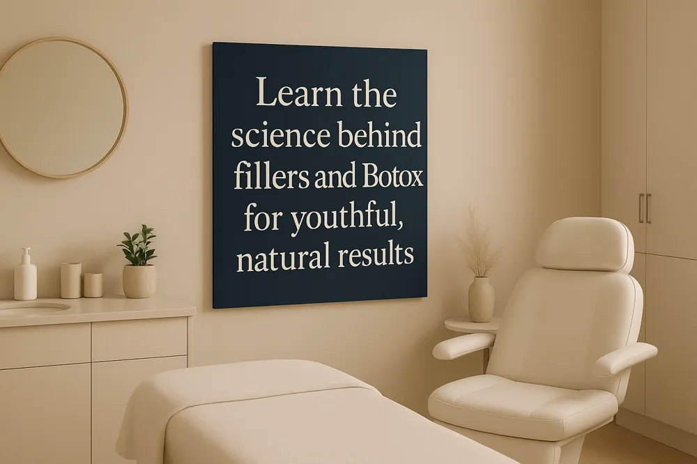 Learn the science behind fillers and Botox for youthful, natural results