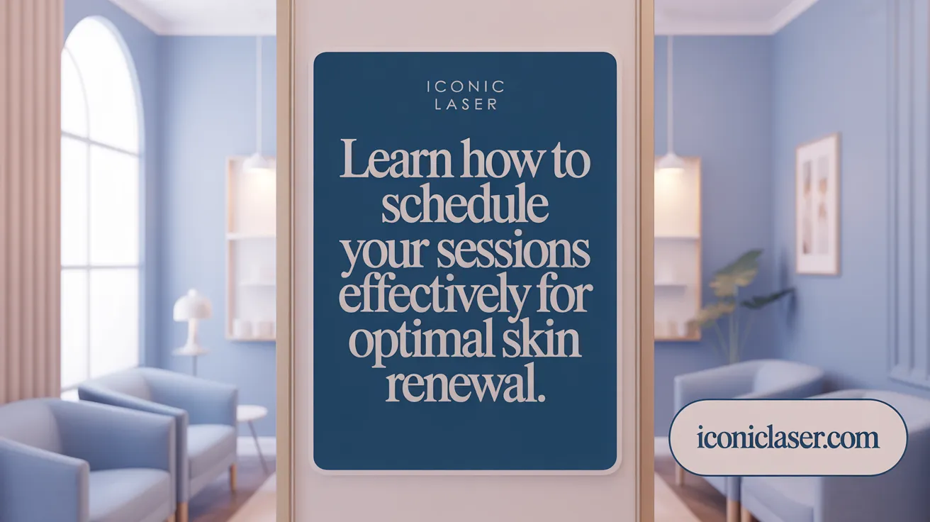 Learn how to schedule your sessions effectively for optimal skin renewal.