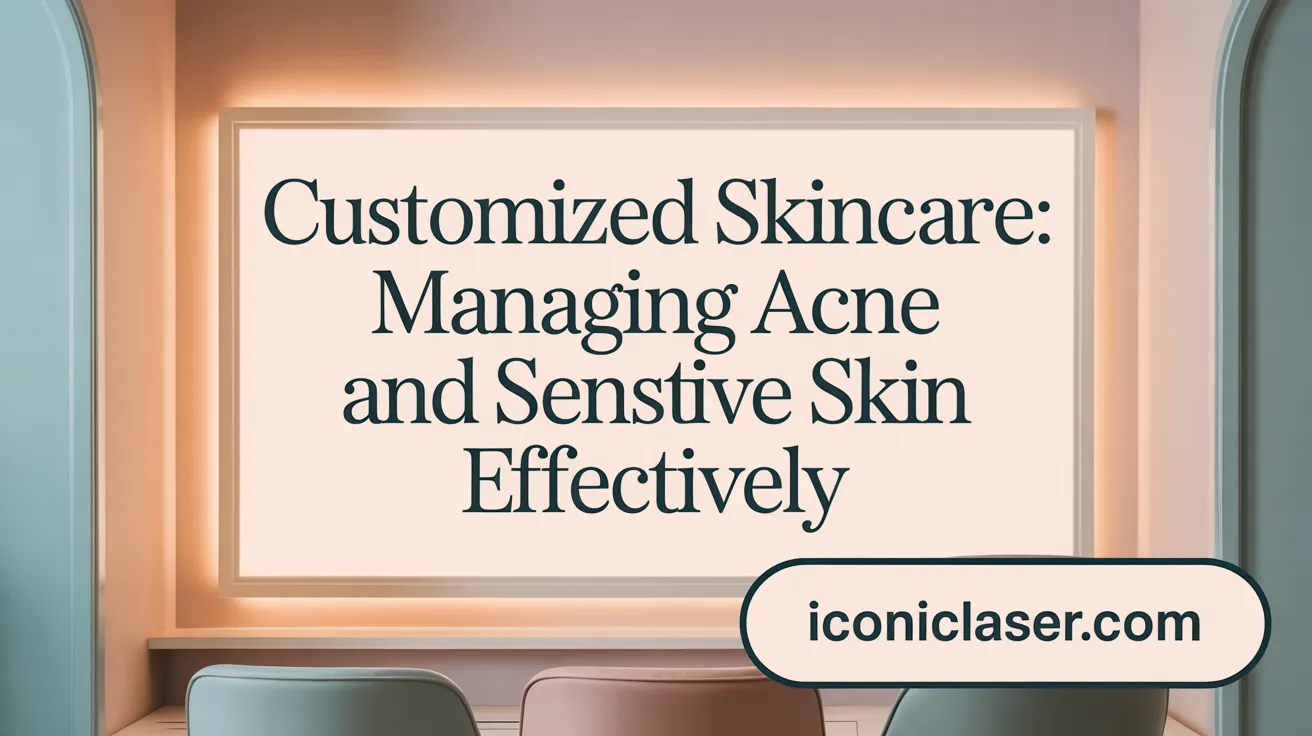 Customized Skincare: Managing Acne and Sensitive Skin Effectively
