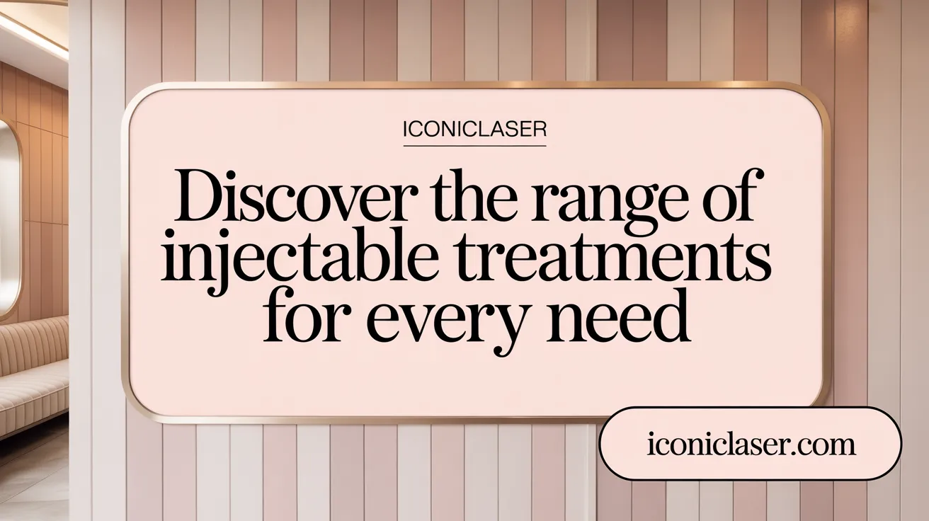 Discover the Range of Injectable Treatments for Every Need