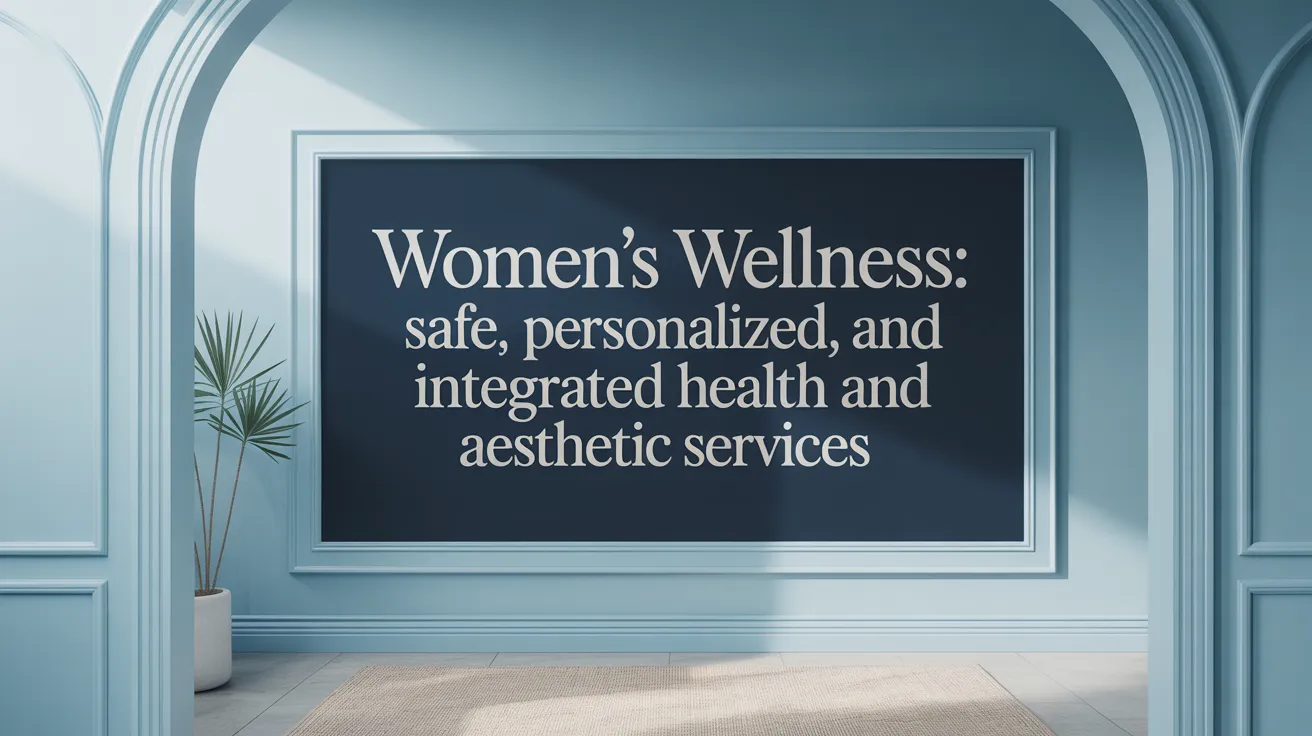 Women's Wellness: Safe, Personalized, and Integrated Health and Aesthetic Services