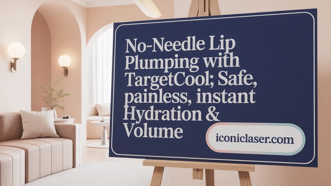 No-Needle Lip Plumping with TargetCool: Safe, Painless, Instant Hydration & Volume