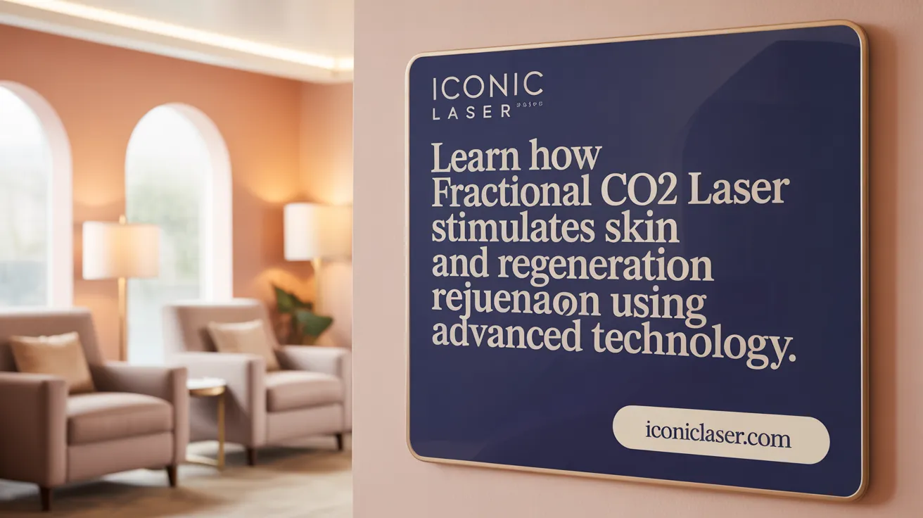 Learn how fractional CO₂ laser stimulates skin regeneration and rejuvenation through advanced technology.