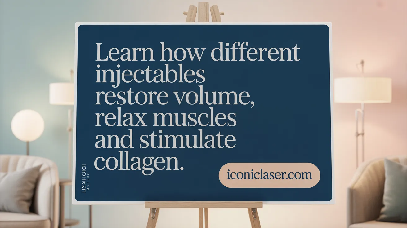 Learn how different injectables restore volume, relax muscles, and stimulate collagen.