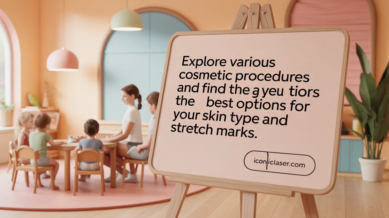 Explore various laser options and find the best fit for your skin type and stretch marks.