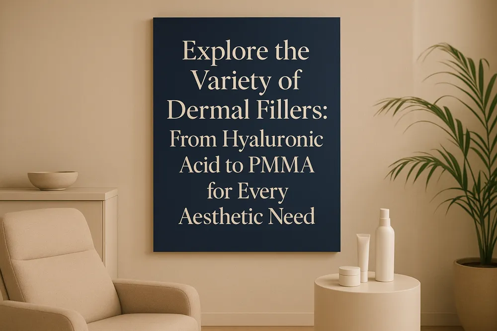 Explore the Variety of Dermal Fillers: From Hyaluronic Acid to PMMA for Every Aesthetic Need