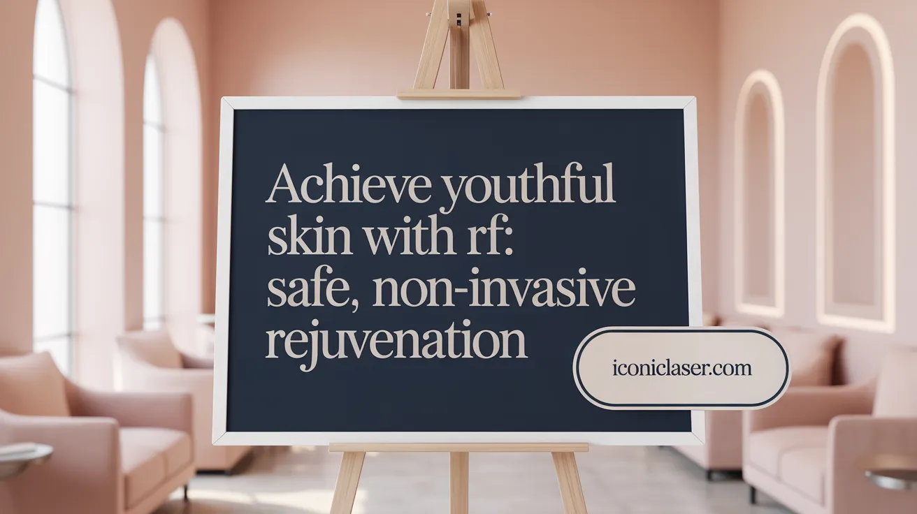 Achieve Youthful Skin with RF: Safe, Non-Invasive Rejuvenation