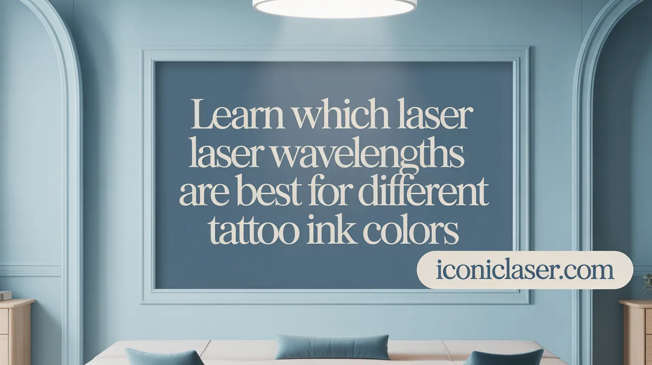 Learn Which Laser Wavelengths Are Best for Different Tattoo Ink Colors