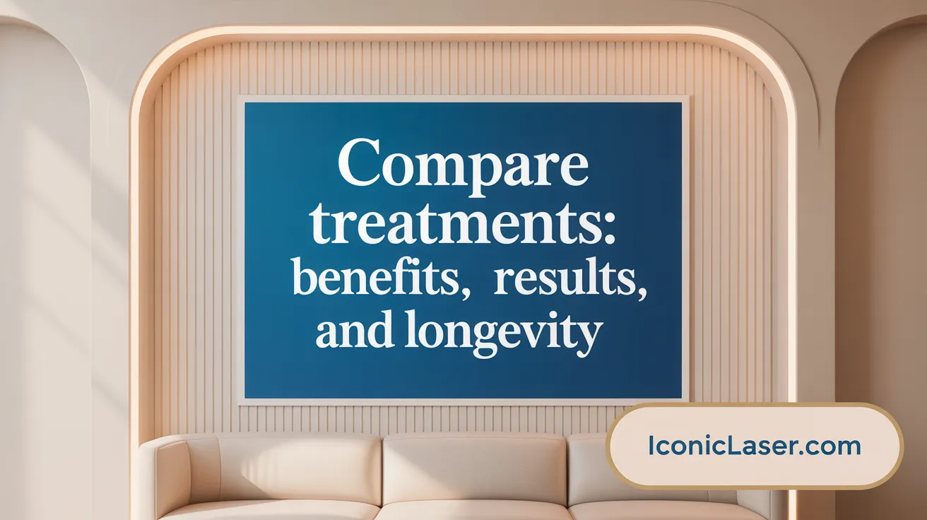 Compare Treatments: Benefits, Results, and Longevity