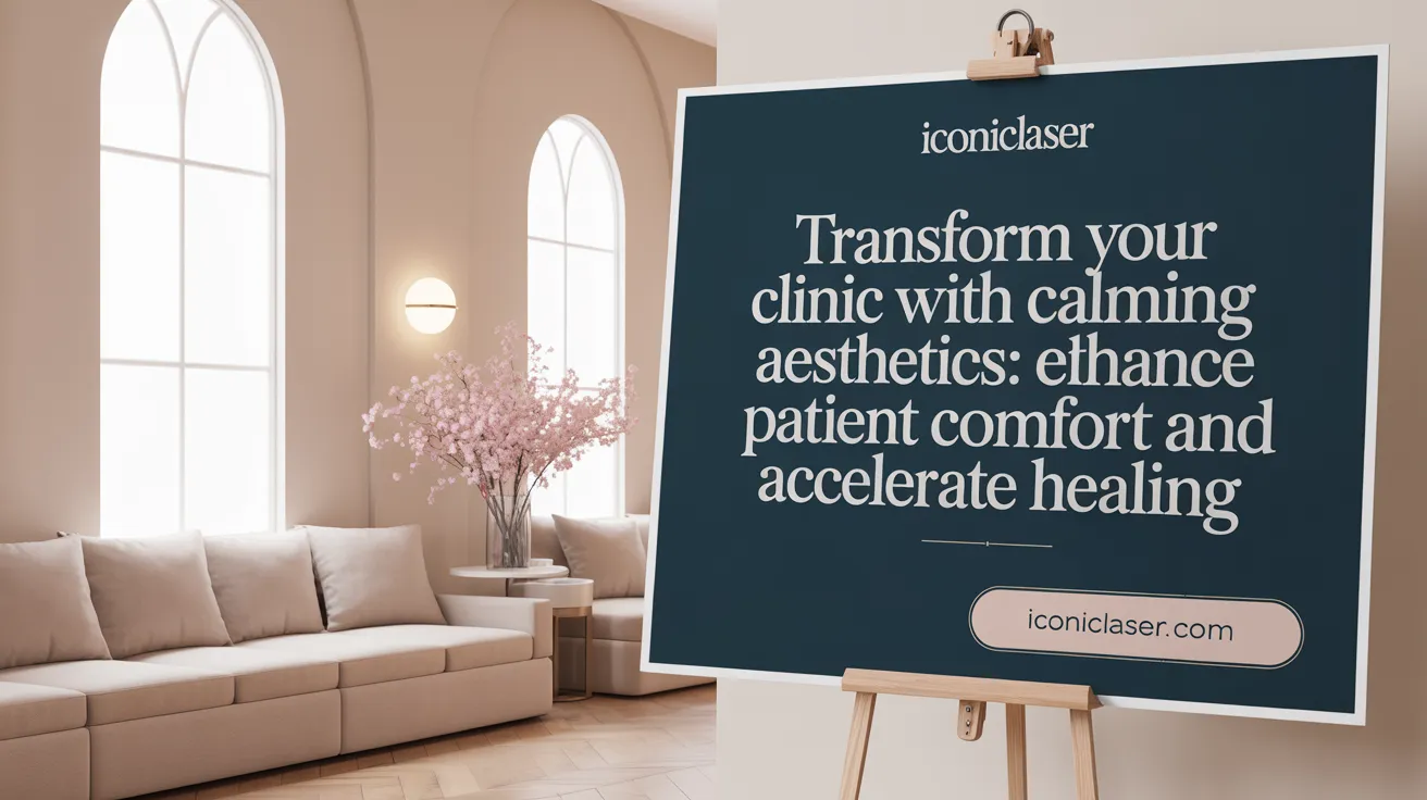 Transform Your Clinic with Calming Aesthetics: Enhance Patient Comfort and Accelerate Healing
