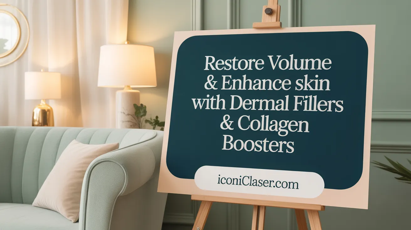 Restore Volume & Enhance Skin with Dermal Fillers & Collagen Boosters