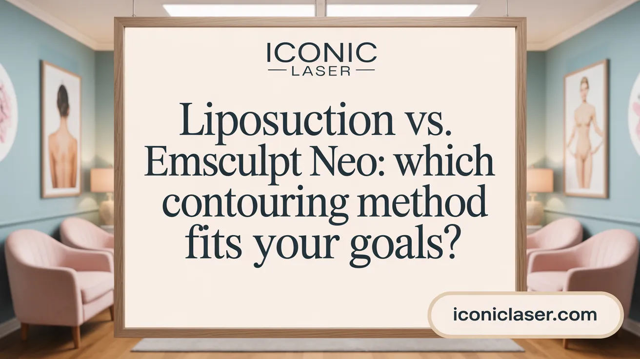 Liposuction vs. EMSCULPT NEO: Which body contouring method fits your goals?