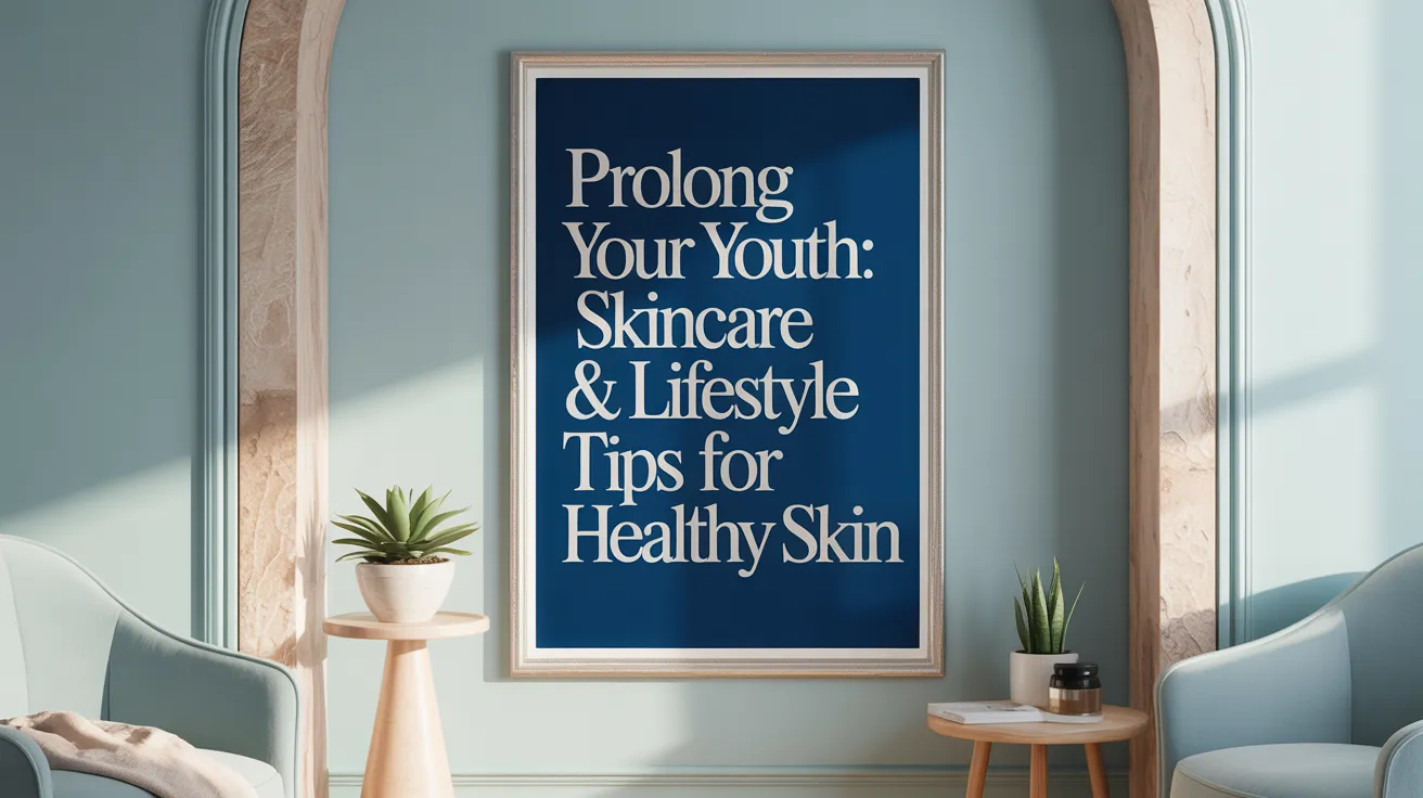 Prolong Your Youth: Skincare & Lifestyle Tips for Healthy Skin