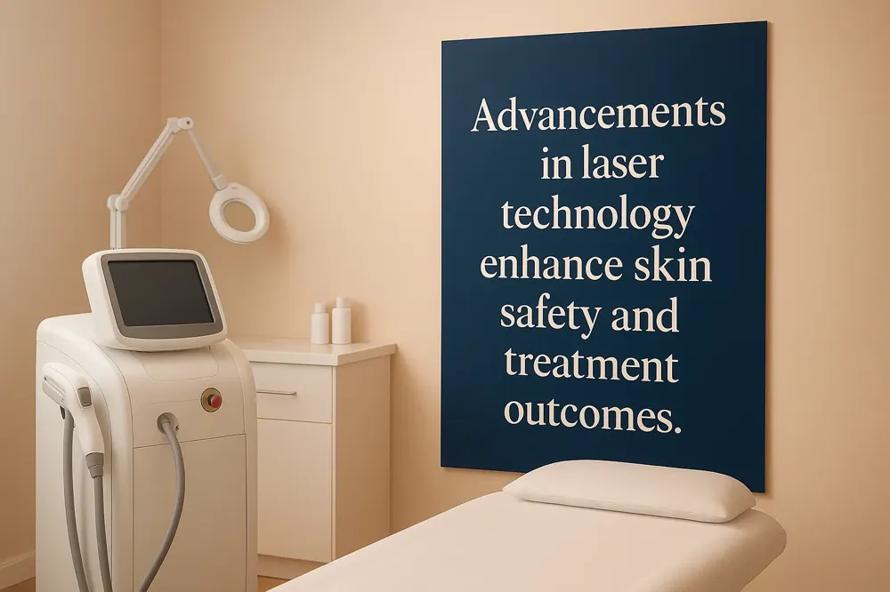 Advancements in laser technology enhance skin safety and treatment outcomes.