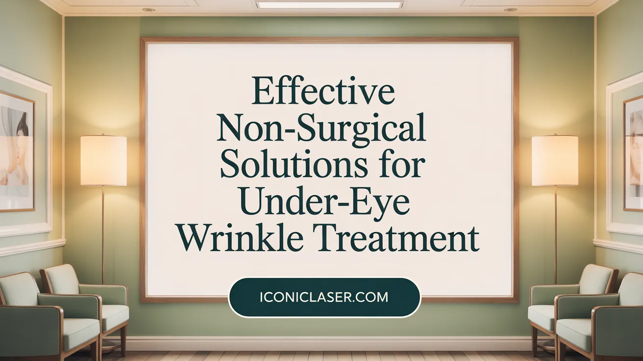 Effective Non-Surgical Solutions for Under-Eye Wrinkles
