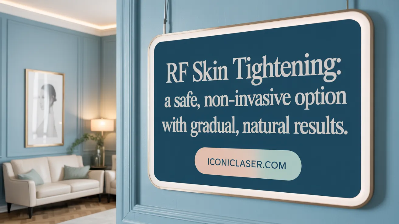 RF skin tightening: A safe, non-invasive option with gradual, natural results.
