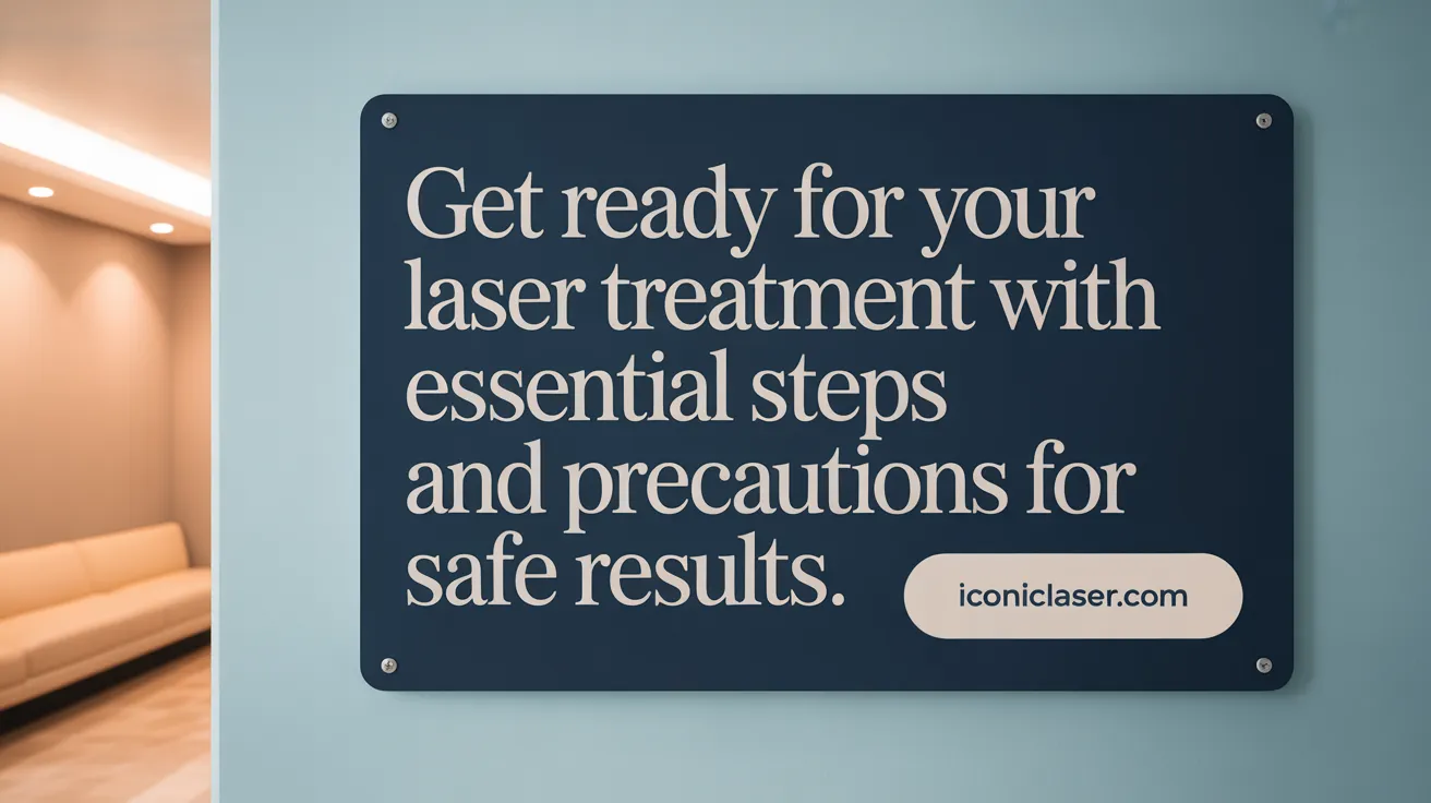 Get ready for your laser treatment with essential steps and precautions for safe results.
