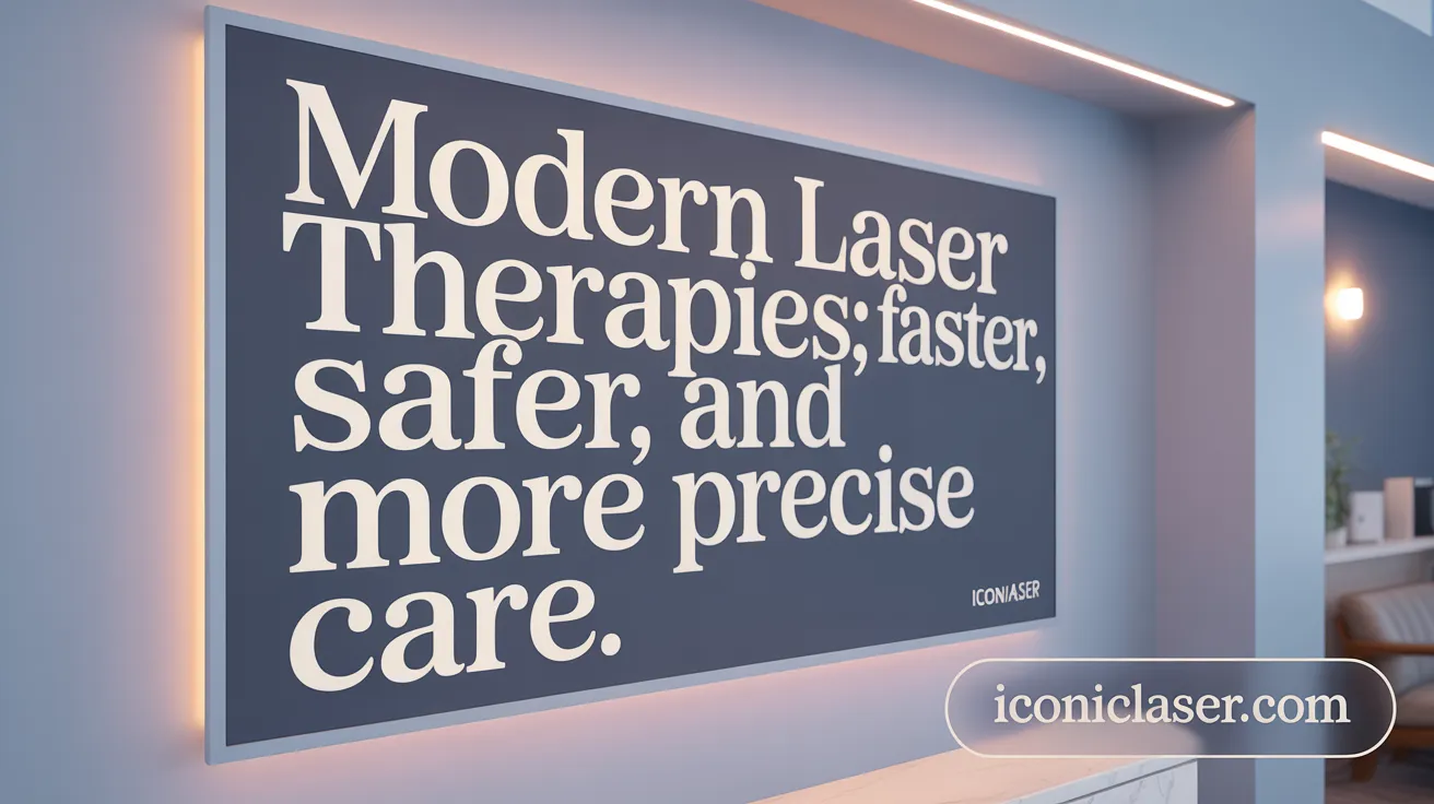 Modern Laser Therapies: Faster, Safer, and More Precise Care